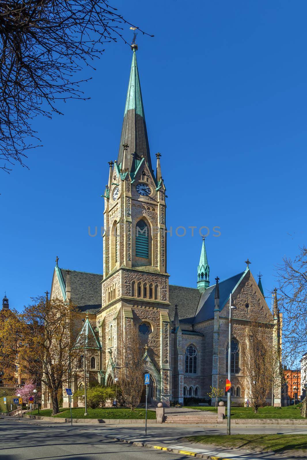 Oscars church, Stockholm, Sweden by borisb17