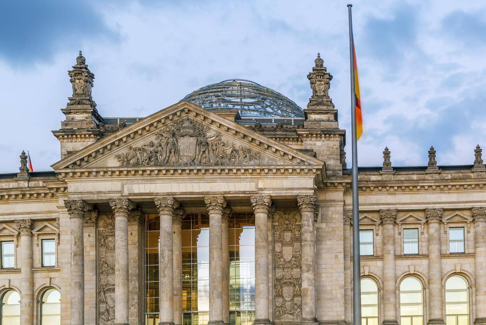 Reichstag building, Berlin, Germany by borisb17