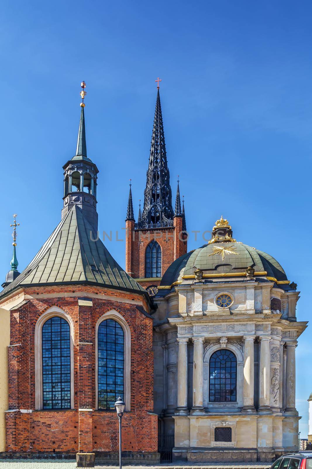 Riddarholm Church, Stockholm, Sweden by borisb17