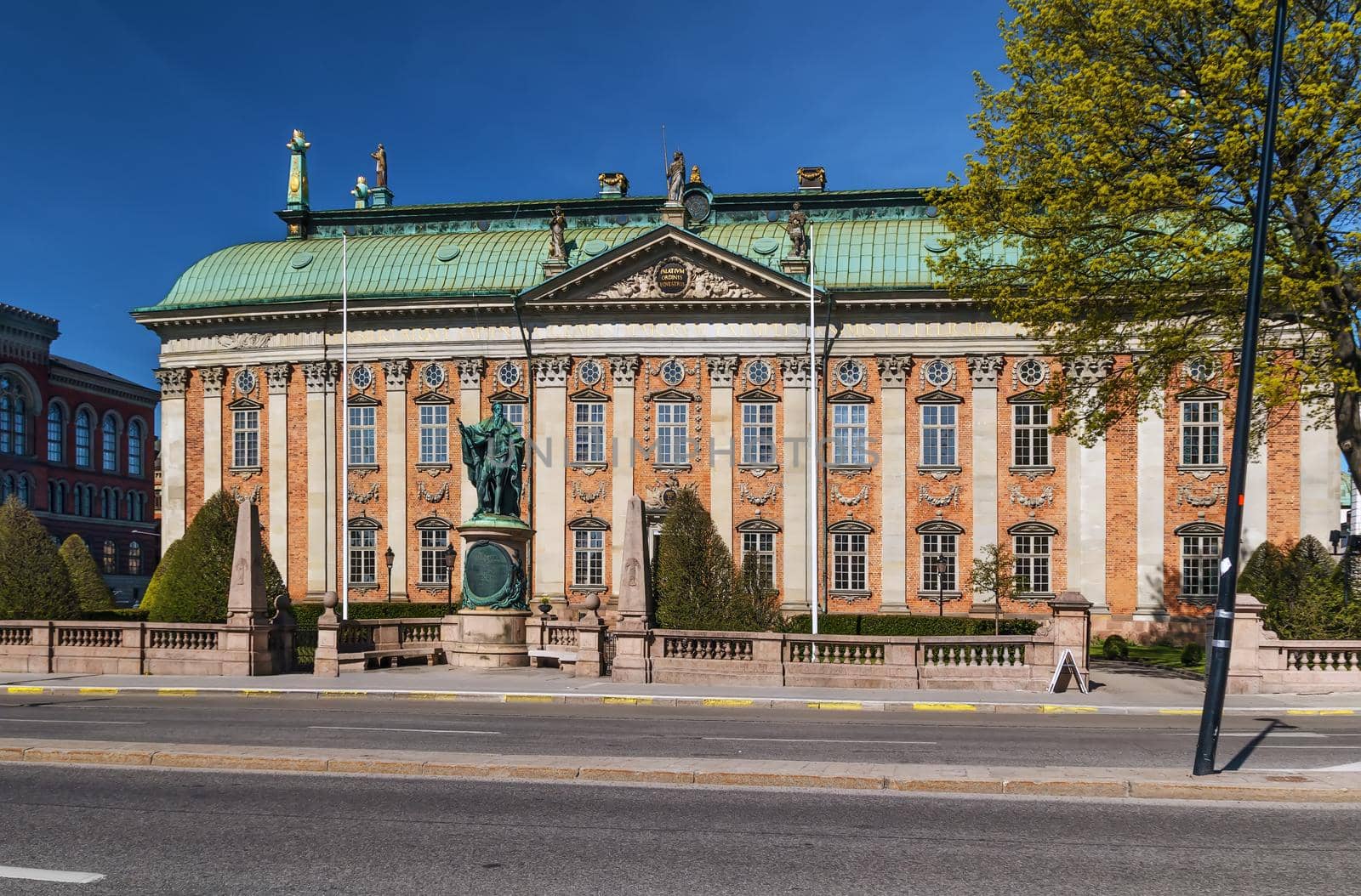 The House of Nobility in Stockholm, Sweden, maintains records and acts as an interest group on behalf of the Swedish nobility