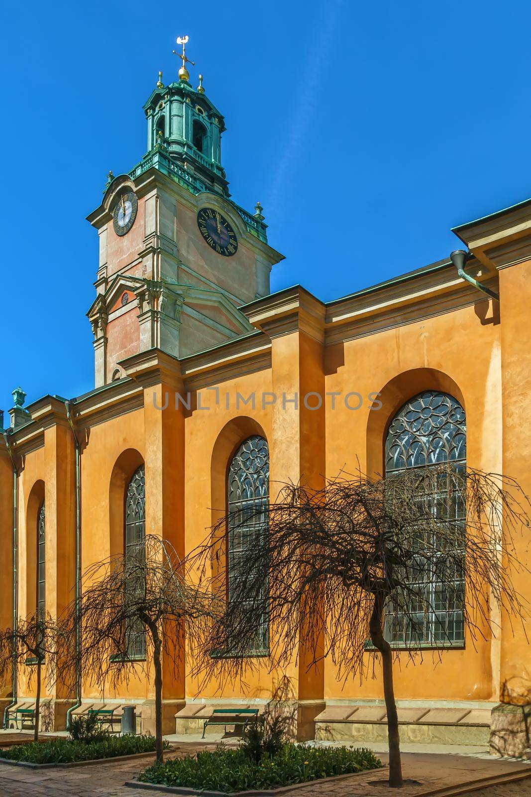 Church of St. Nicholas, Stockholm by borisb17