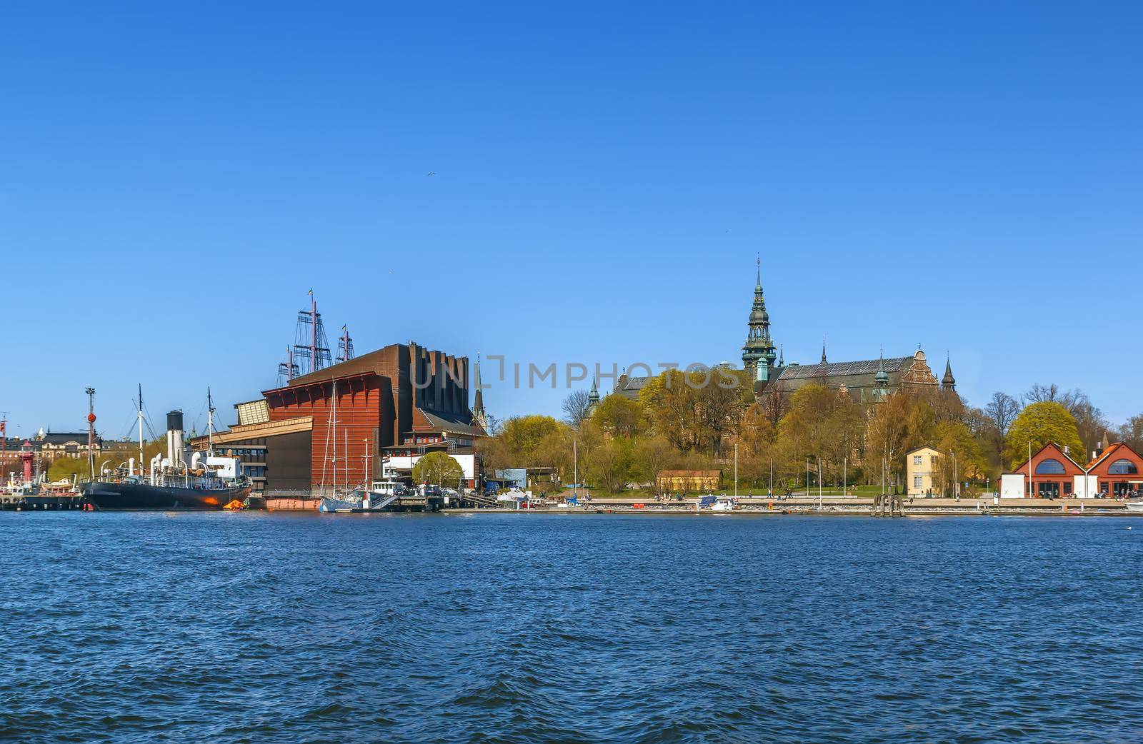 Nordic Museum and Vasa ship Museum, Stockholm, Sweden by borisb17