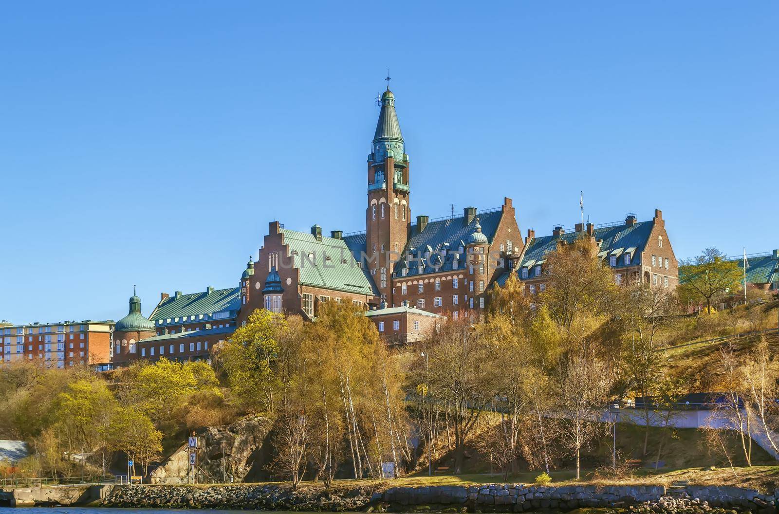 Danvikshem is old peoples home in Stockholm, Sweden