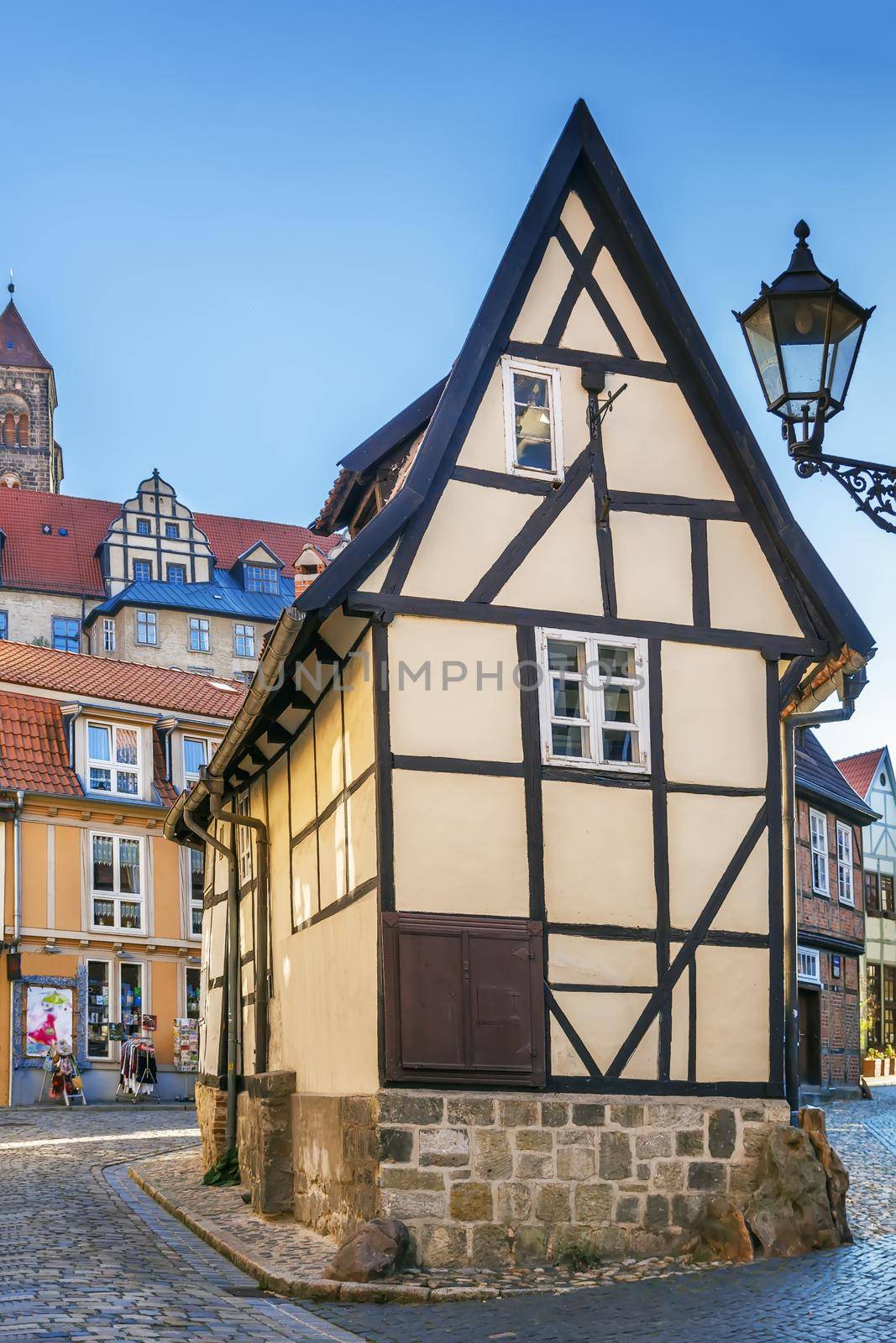 Street in Quedlinburg, Germany by borisb17