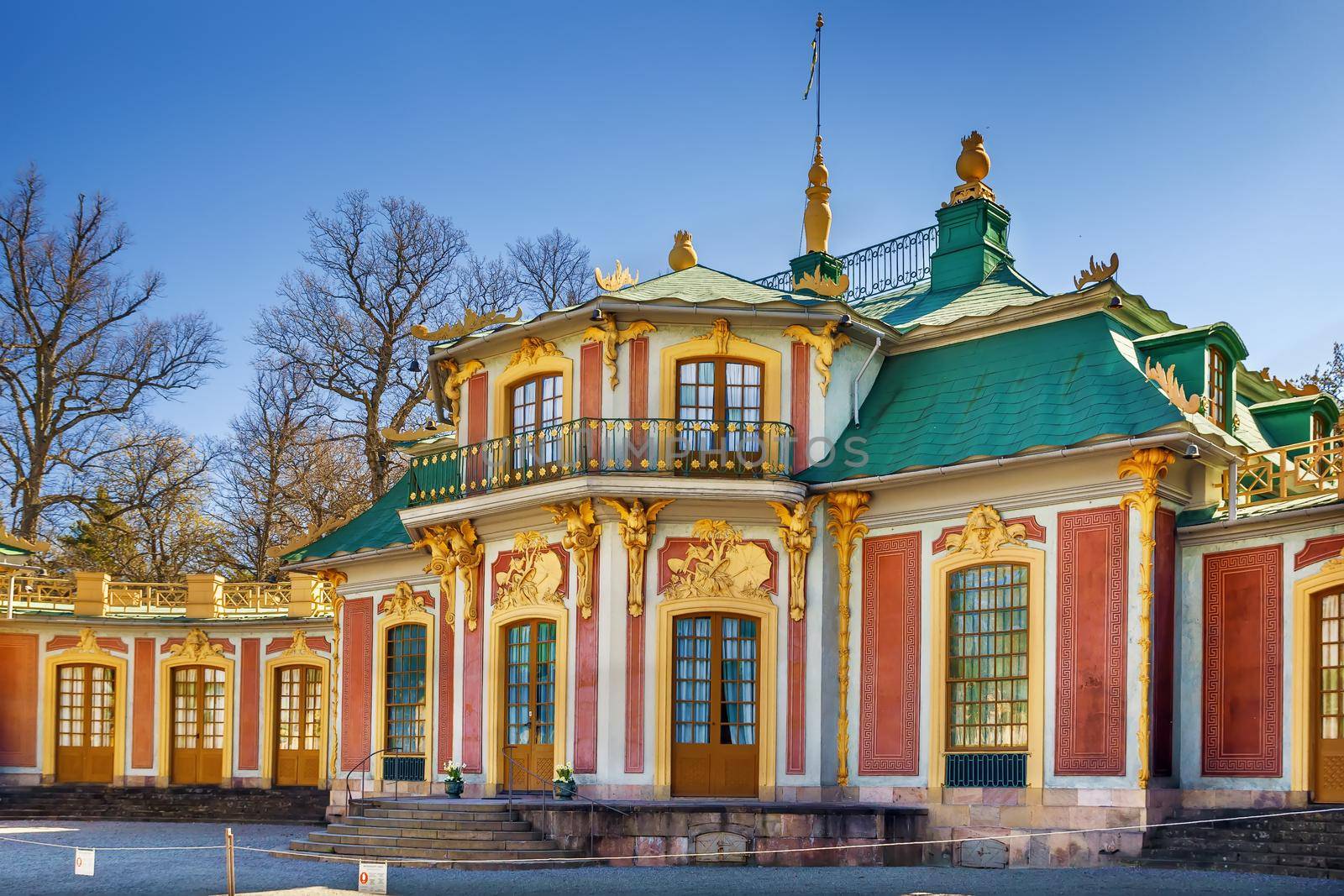 Chinese Pavilion at Drottningholm, Stockholm, Sweden by borisb17