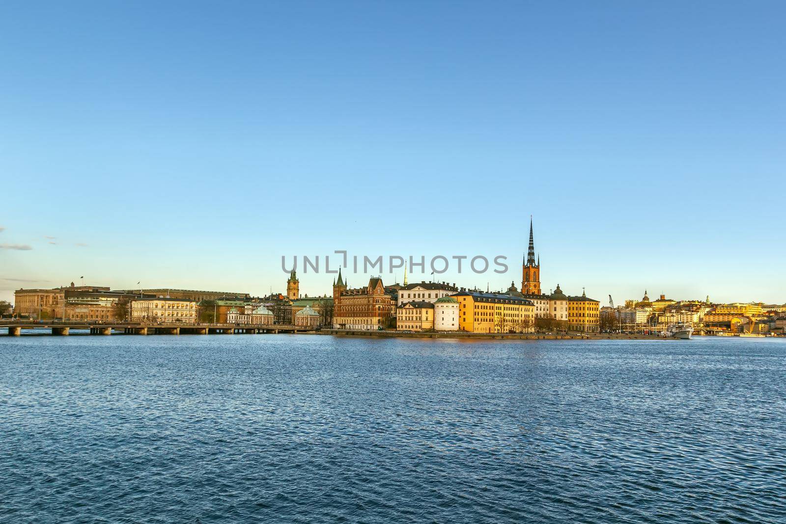 View of Gamla Stan and Riddarholmen, Stockholm, Sweden by borisb17