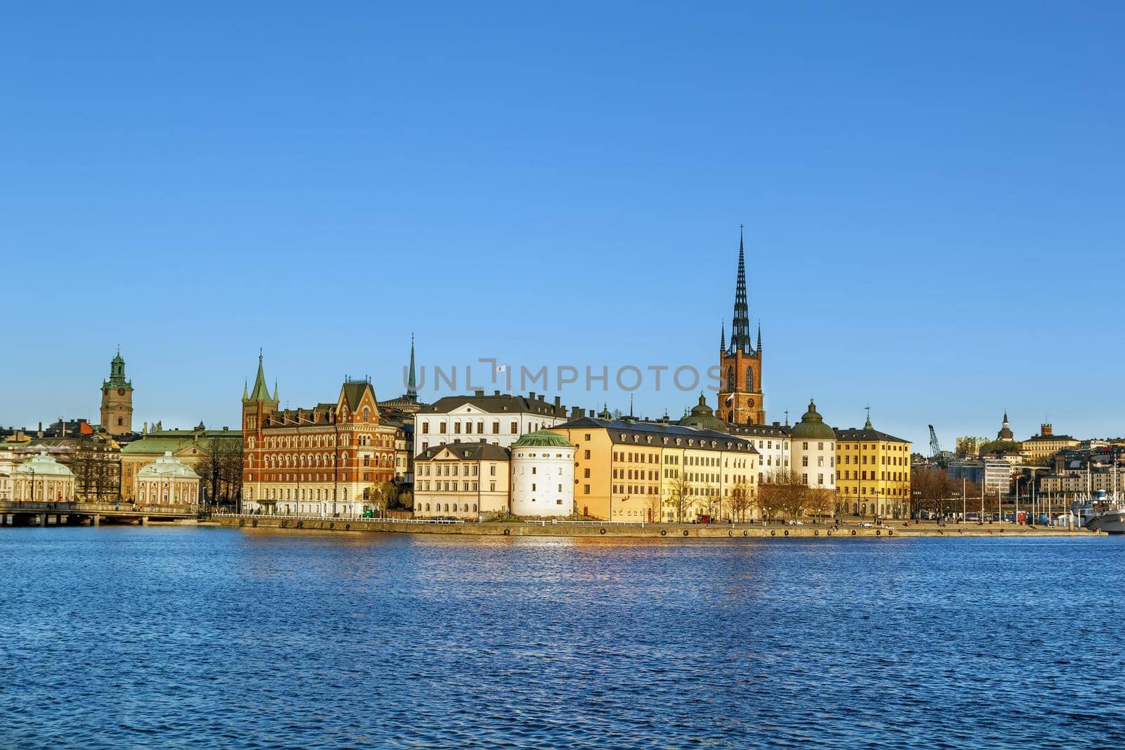 View of Riddarholmen, Stockholm, Sweden by borisb17