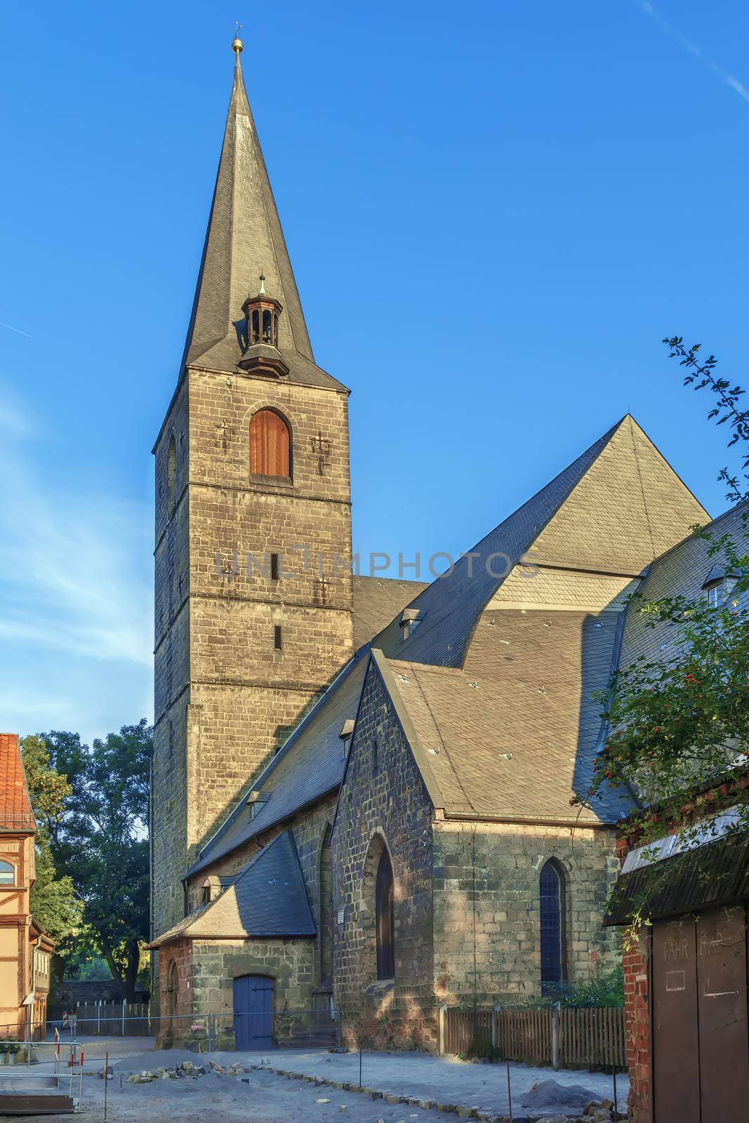 Church of St. Aegidii is late gothic church in Quedlinburg, Germany