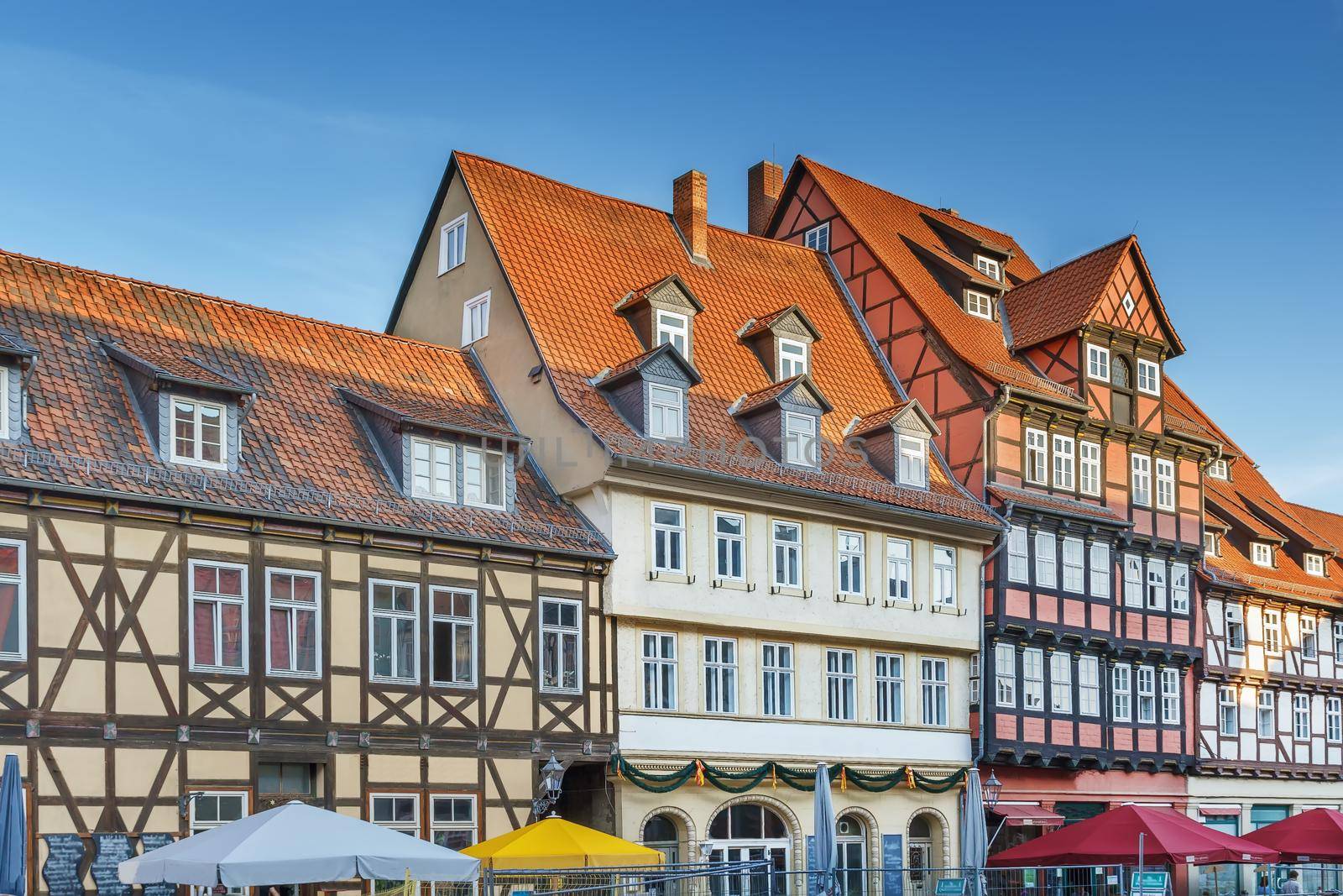 Street in Quedlinburg, Germany by borisb17