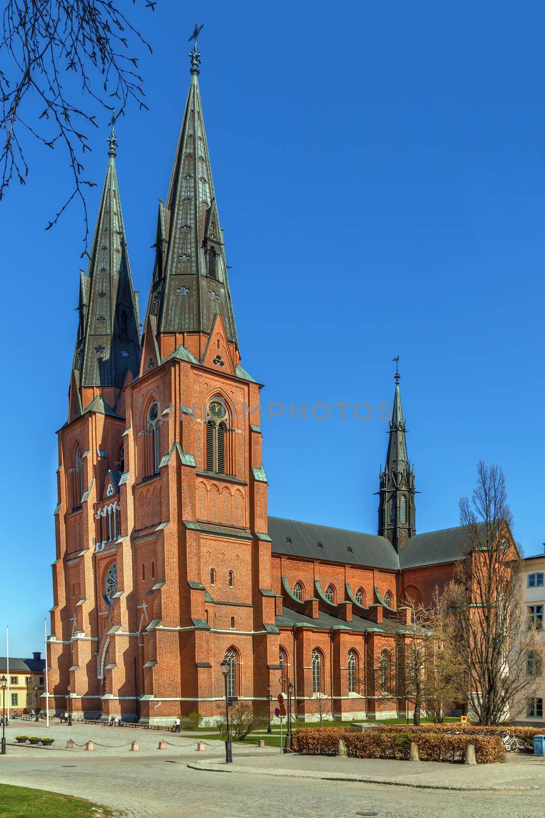 Uppsala Cathedral, Sweden by borisb17