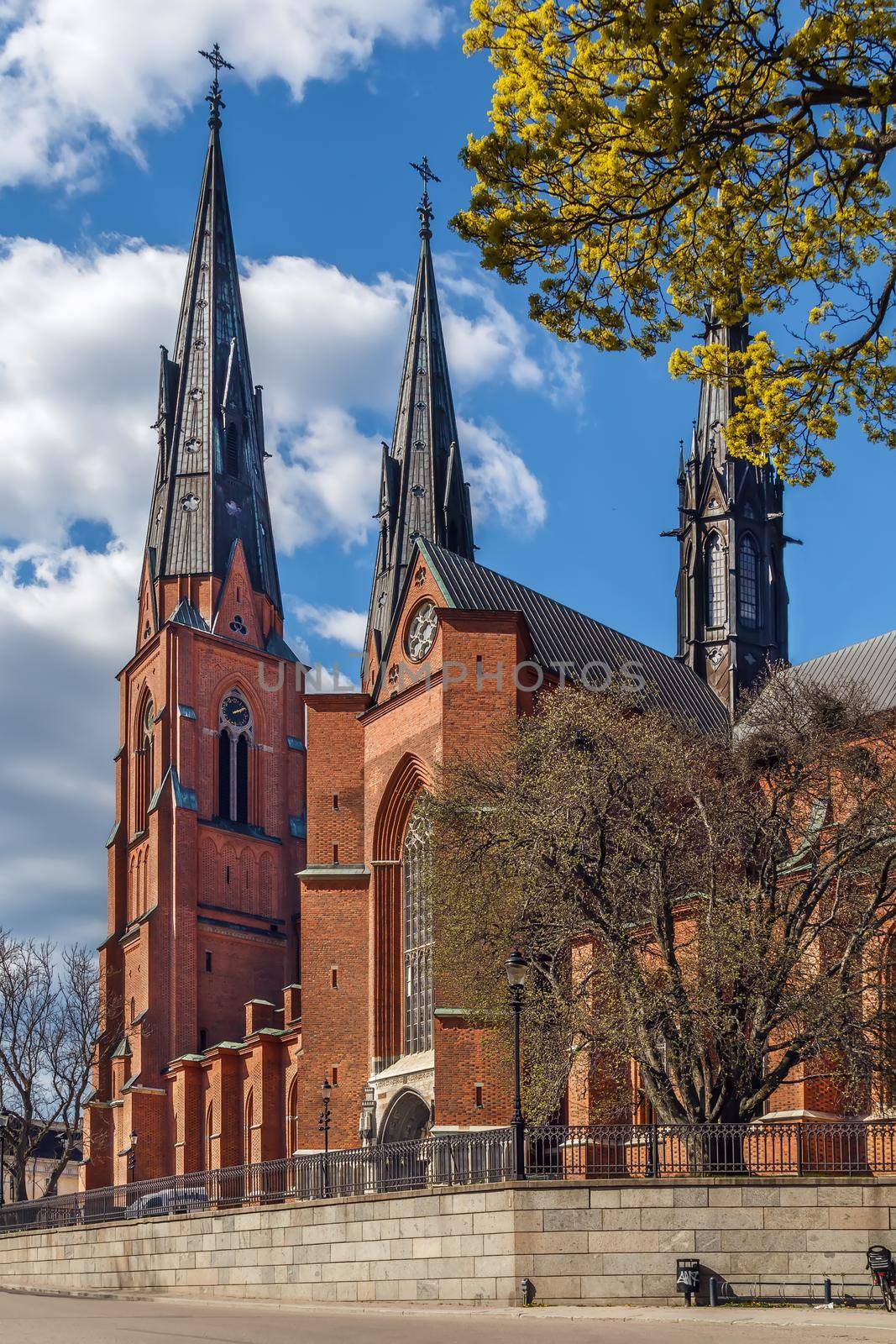 The Uppsala Cathedral is a cathedral located in the centre of Uppsala. The cathedral dates back to the late 13th century.