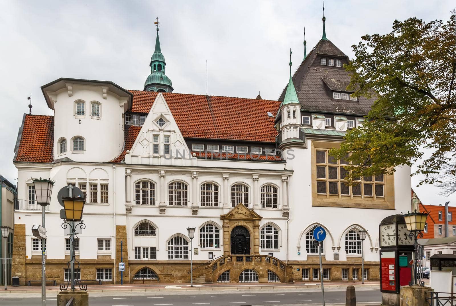 Building of Bomann Museum in Celle city center, Germany