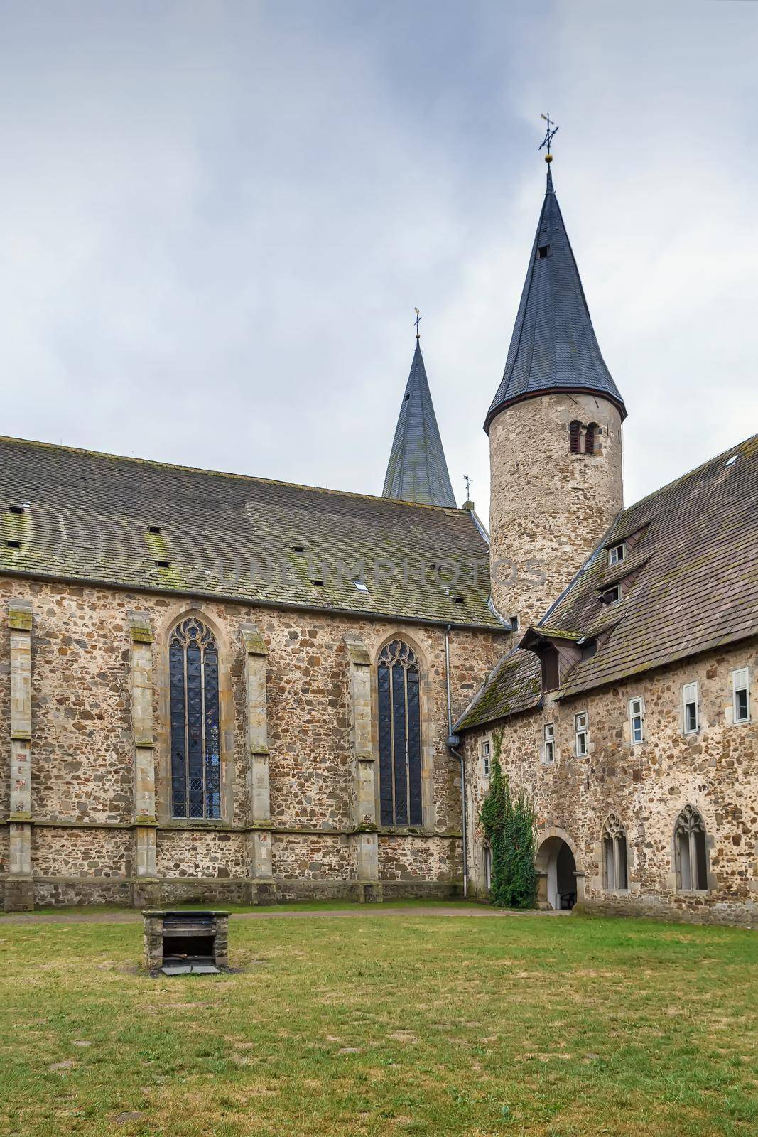 Abbey Mollenbeck is constructed on a place of earlier structure and is one of the most remained monuments of the late Middle Ages in Germany