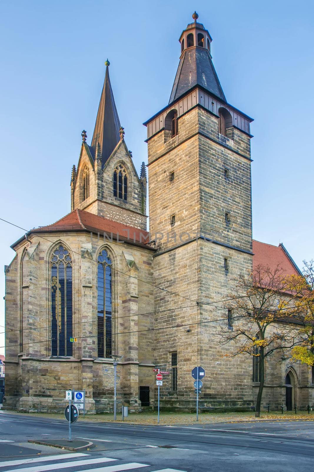 The Kaufmannskirche St. Gregor (Merchant's Church St Gregory) is a 14th-century Gothic parish church at Anger Square in Erfurt, Germany