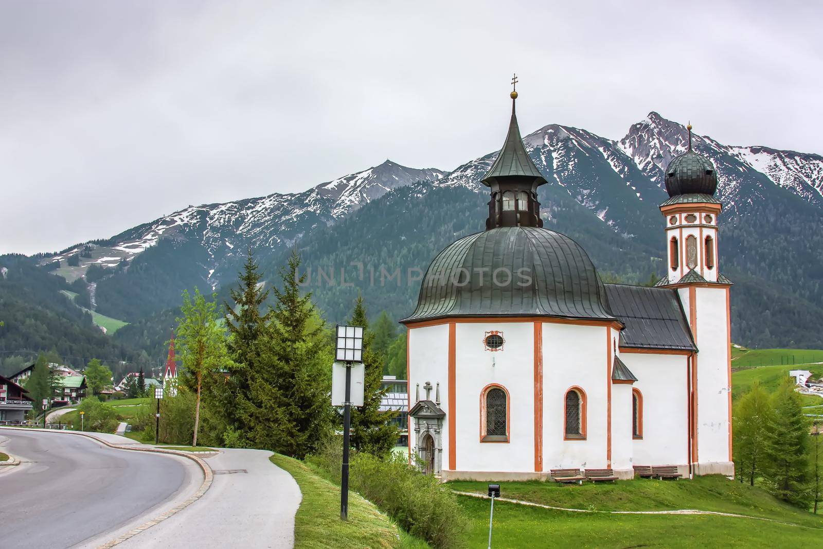 Church of the Holy Cross, Austria by borisb17