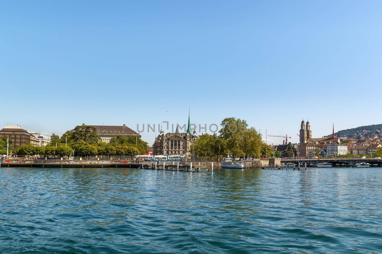 View of Zurich, Switzerland by borisb17