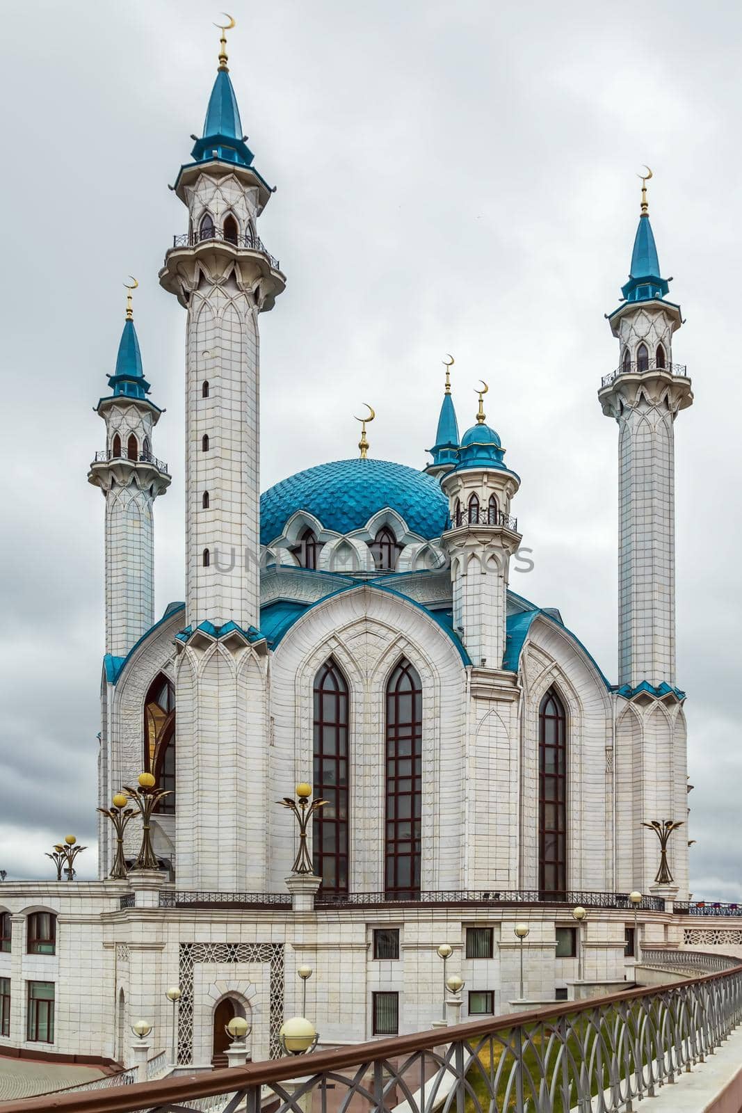 Qolsarif Mosque, Kazan, Russia by borisb17