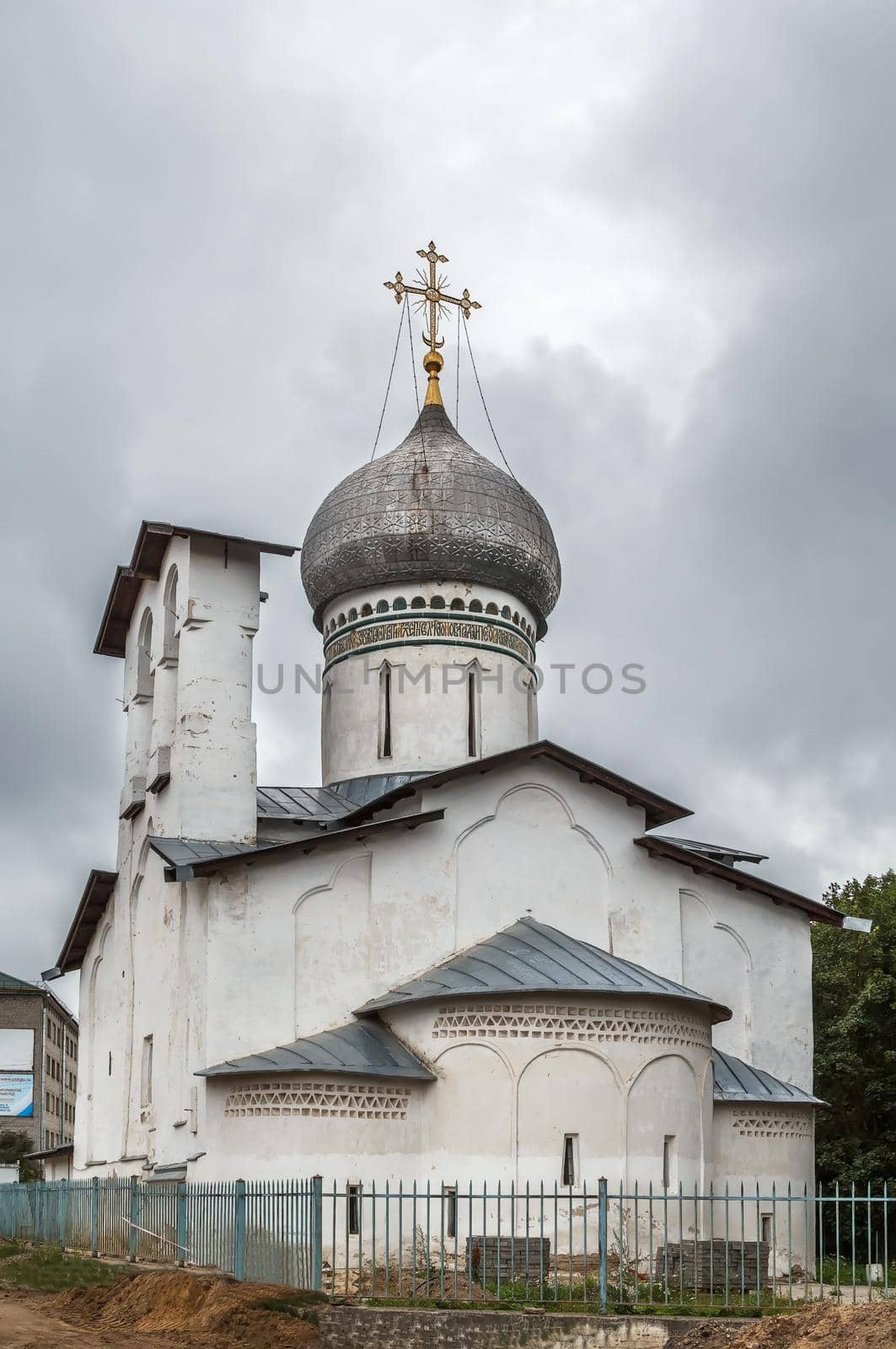 Peter and Paul church, Pskov, Russia by borisb17