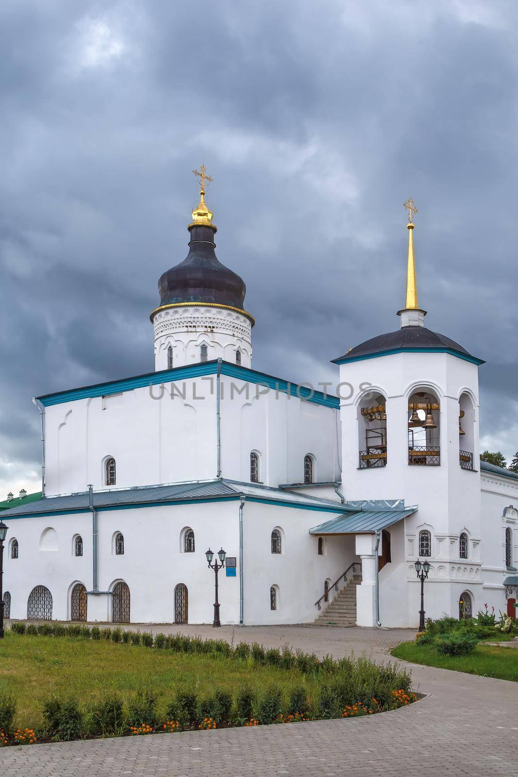 Yelizarov Convent was founded as a monastery in 1447 to the north of Pskov, Russia