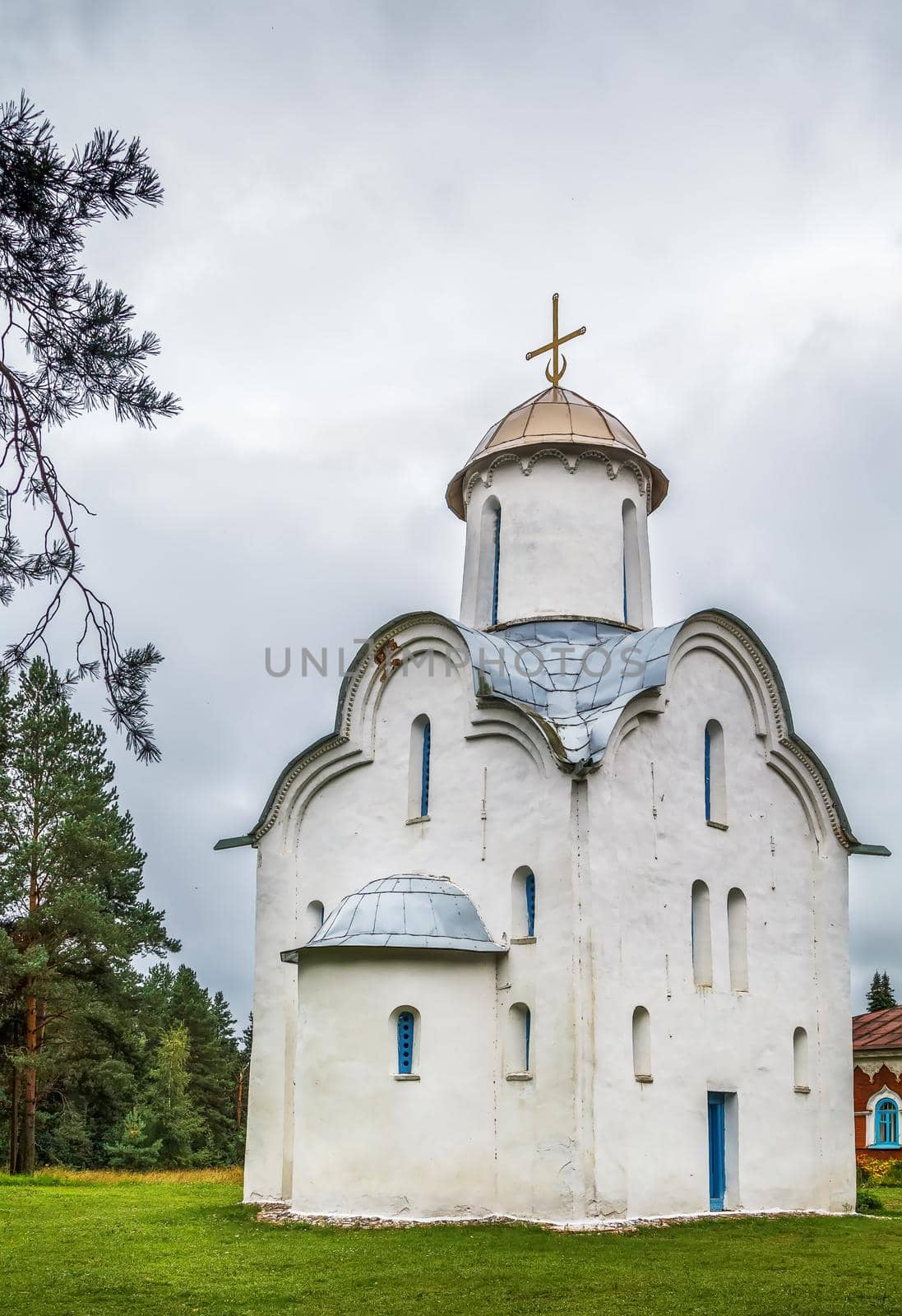 Peryn Chapel, Veliky Novgorod, Russia by borisb17