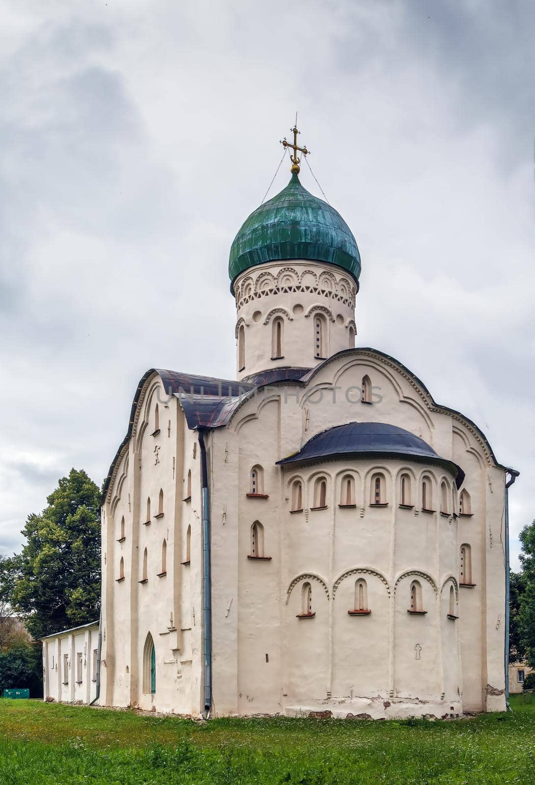 Church of St. Theodore Stratilates, Veliky Novgorod, Russia by borisb17