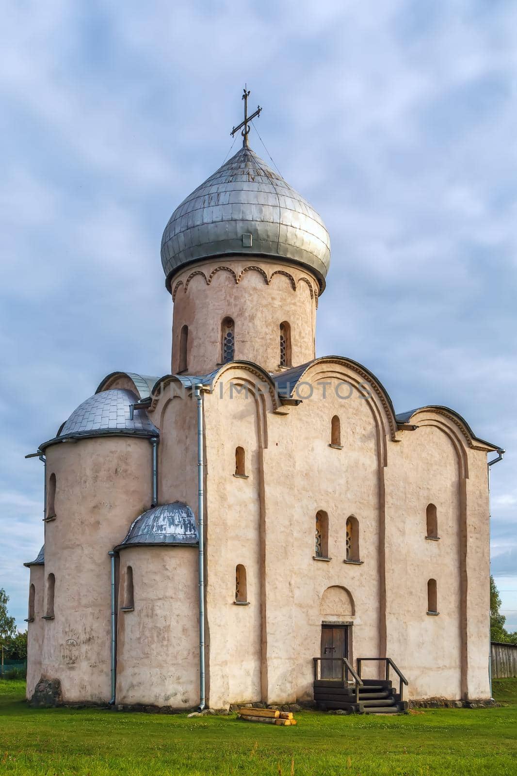 Church of Our Savior on Nereditsa Hill, 1198  is world famous church in Veliky Novgorod, Russia
