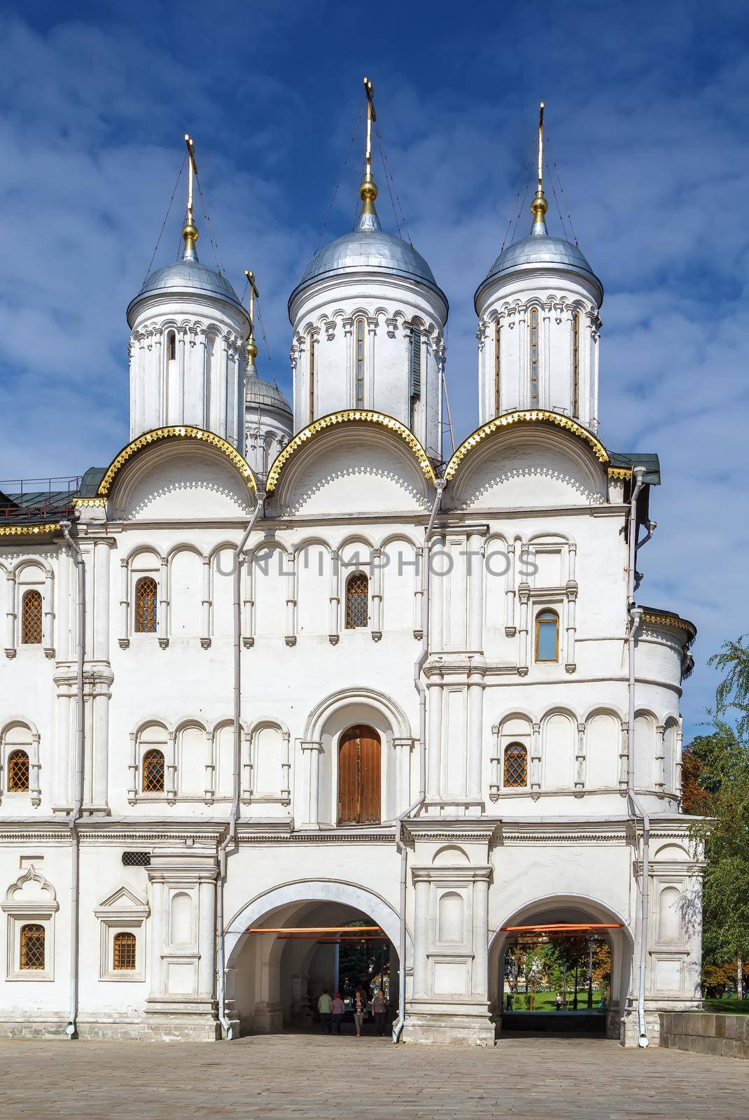 Church of the Twelve Apostles is a minor cathedral in Moscow Kremlin, Russia
