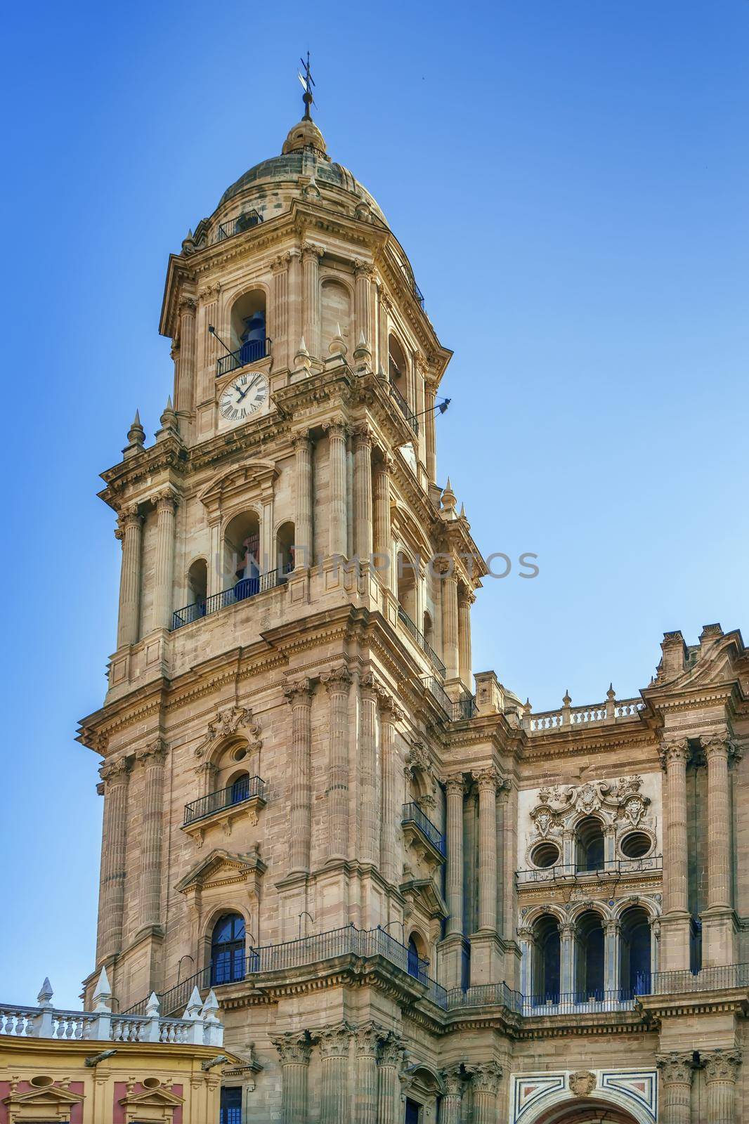 Malaga Cathedral, Spain by borisb17