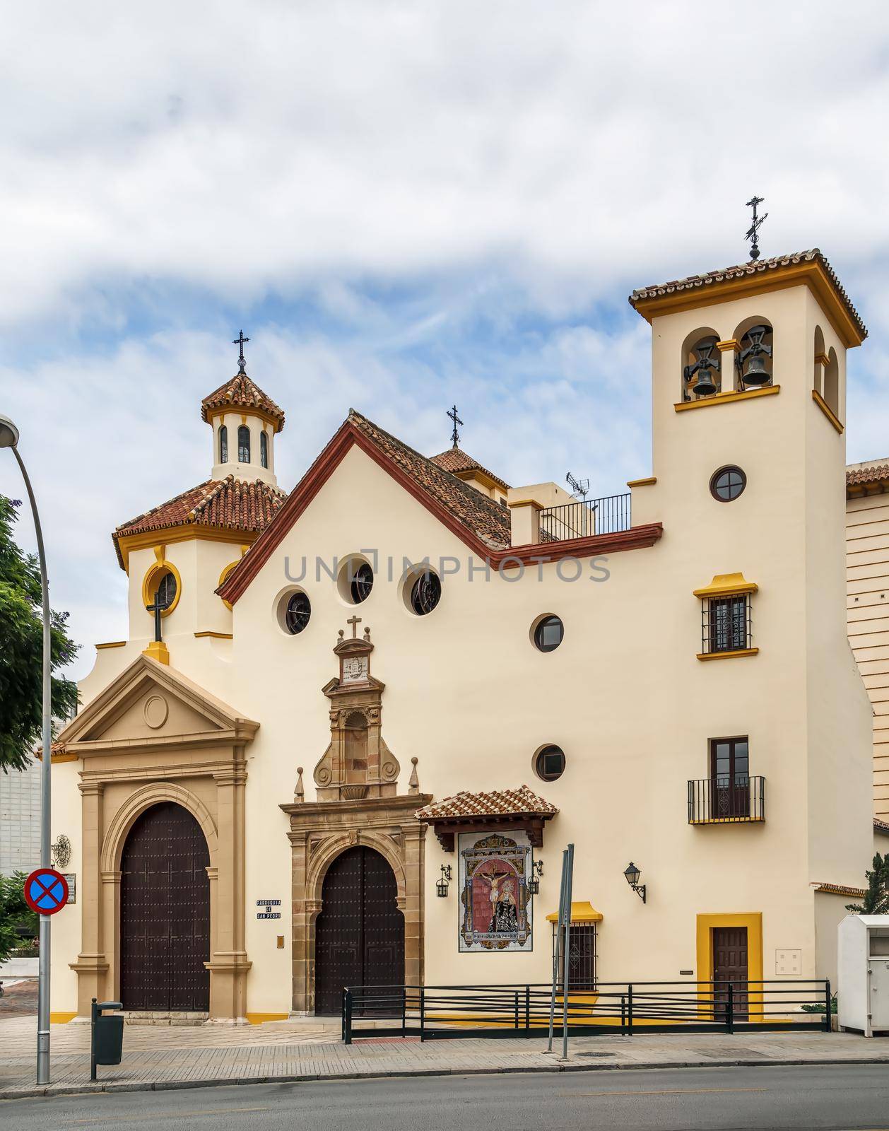 Church of San Pedro, Malaga, Spain by borisb17