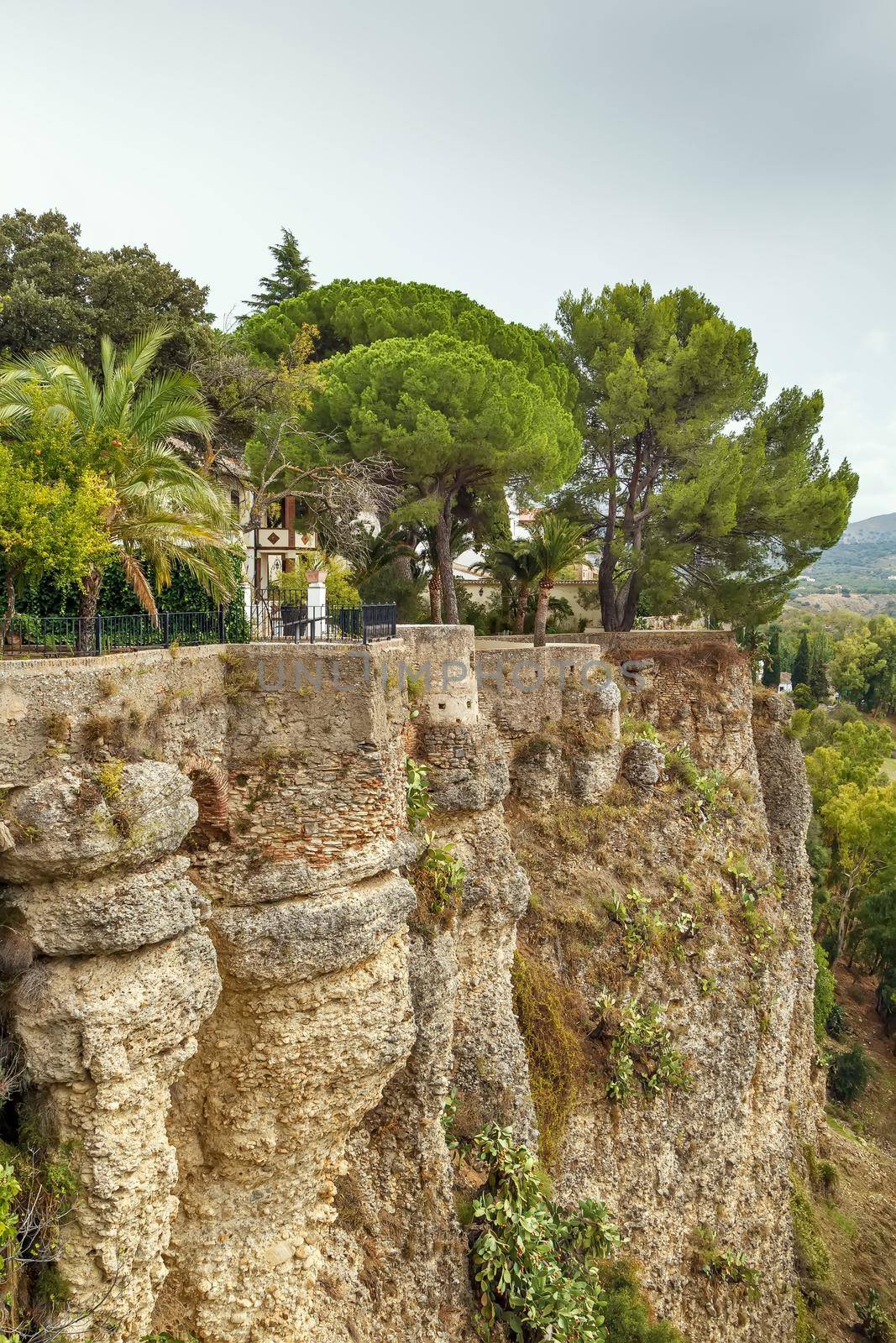 Rock in Ronda, Spain by borisb17