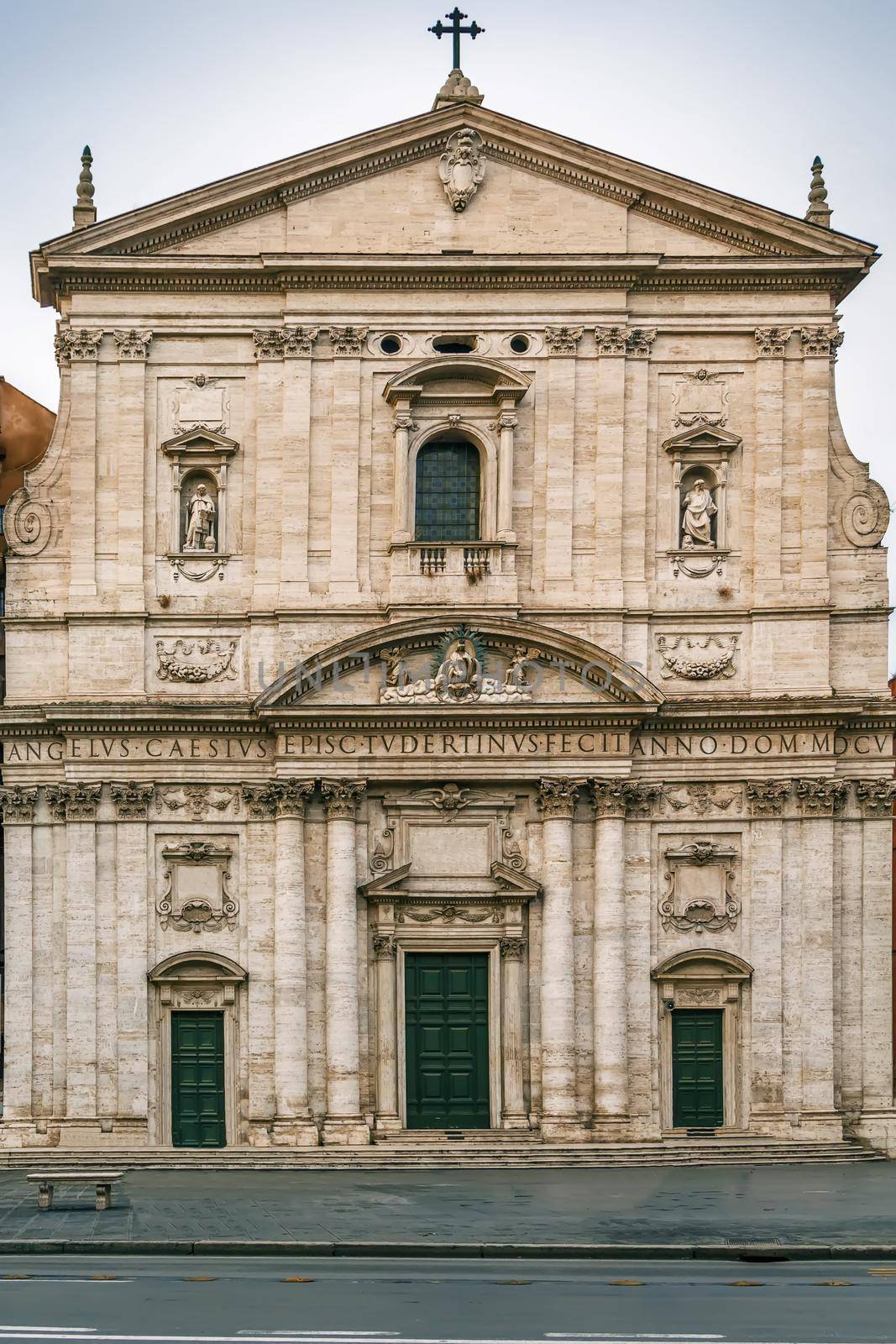 Church Santa Maria in Vallicella,  Rome, Italy by borisb17