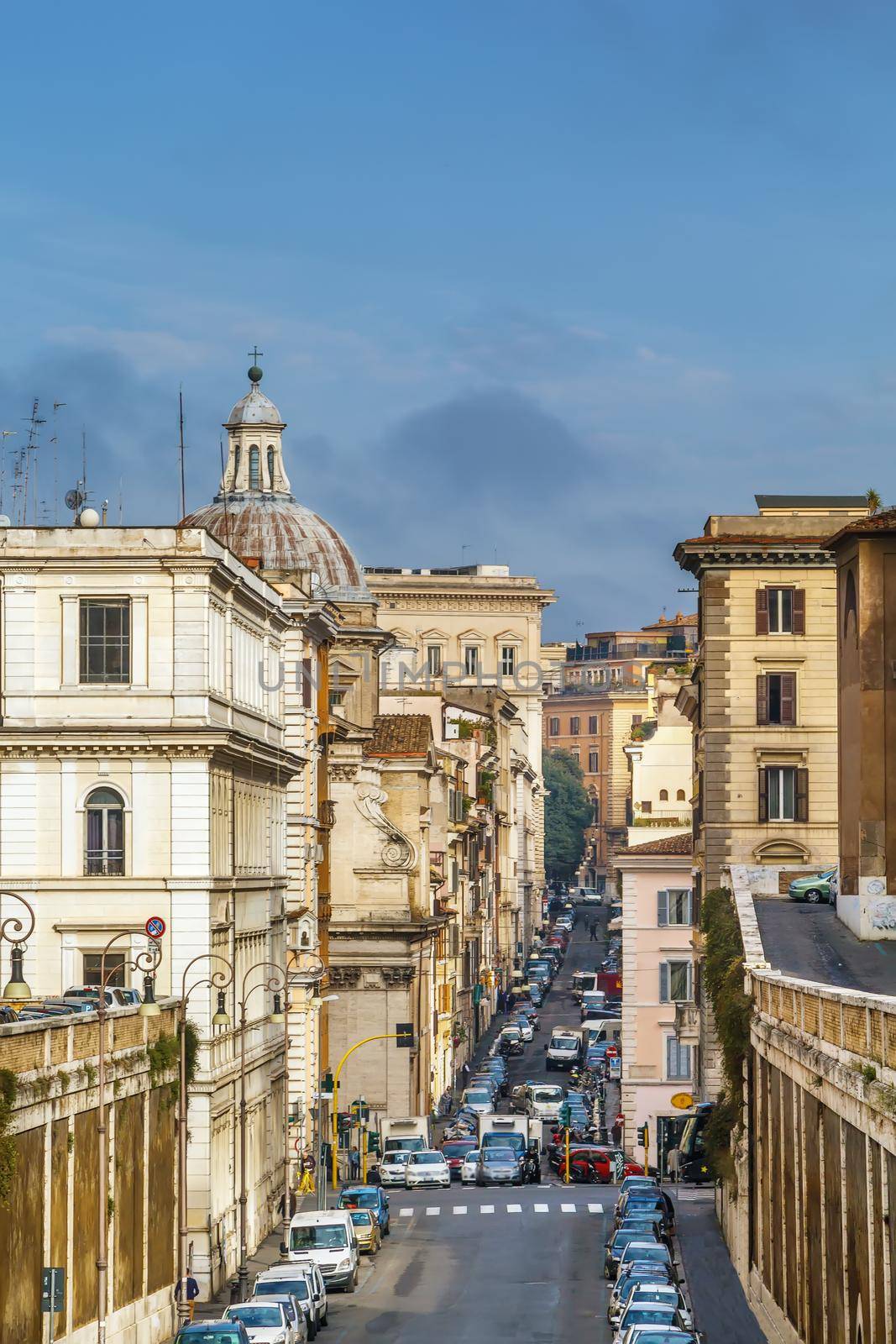 Street in Rome, Italy by borisb17