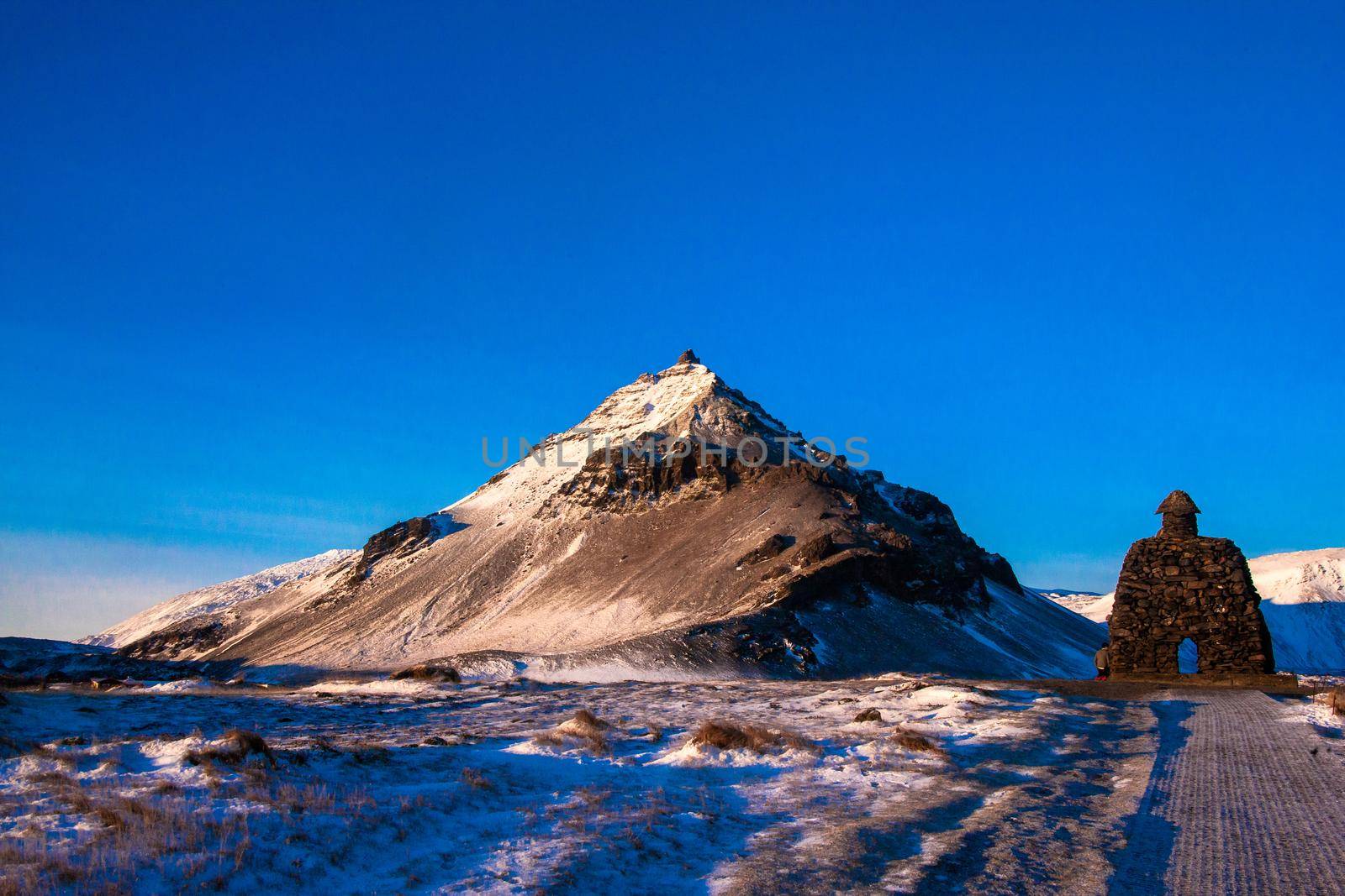 The beautiful Arnarstapi at Snaefellsness Peninsula, Iceland, Europe