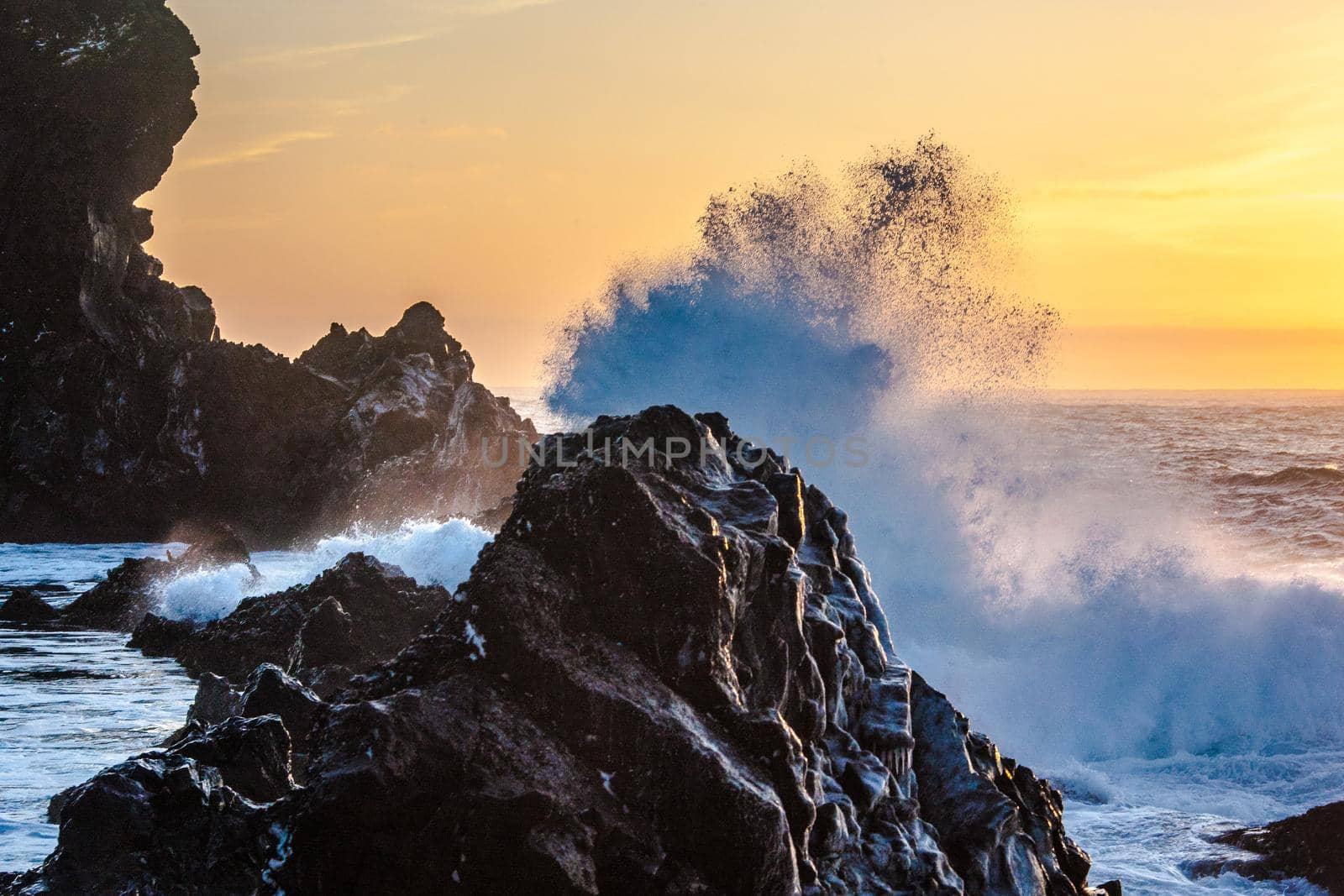 The beach Djupalonssandur, Snaefellsnes Peninsula, Iceland, Europe  by Weltblick