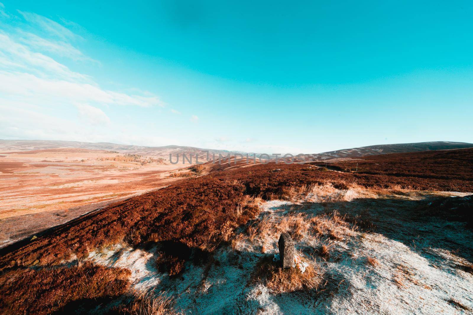 Landscape in the scottish Highlands, Scottland, United Kingdom  by Weltblick