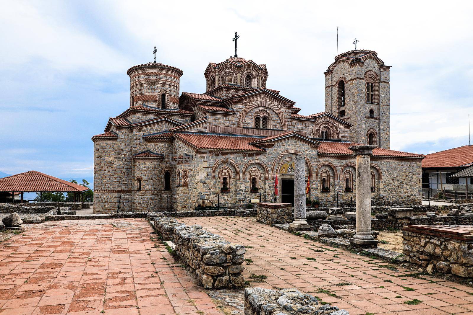 Plaosnik and St. Clements Curch, North Macedonia, Europe by Weltblick