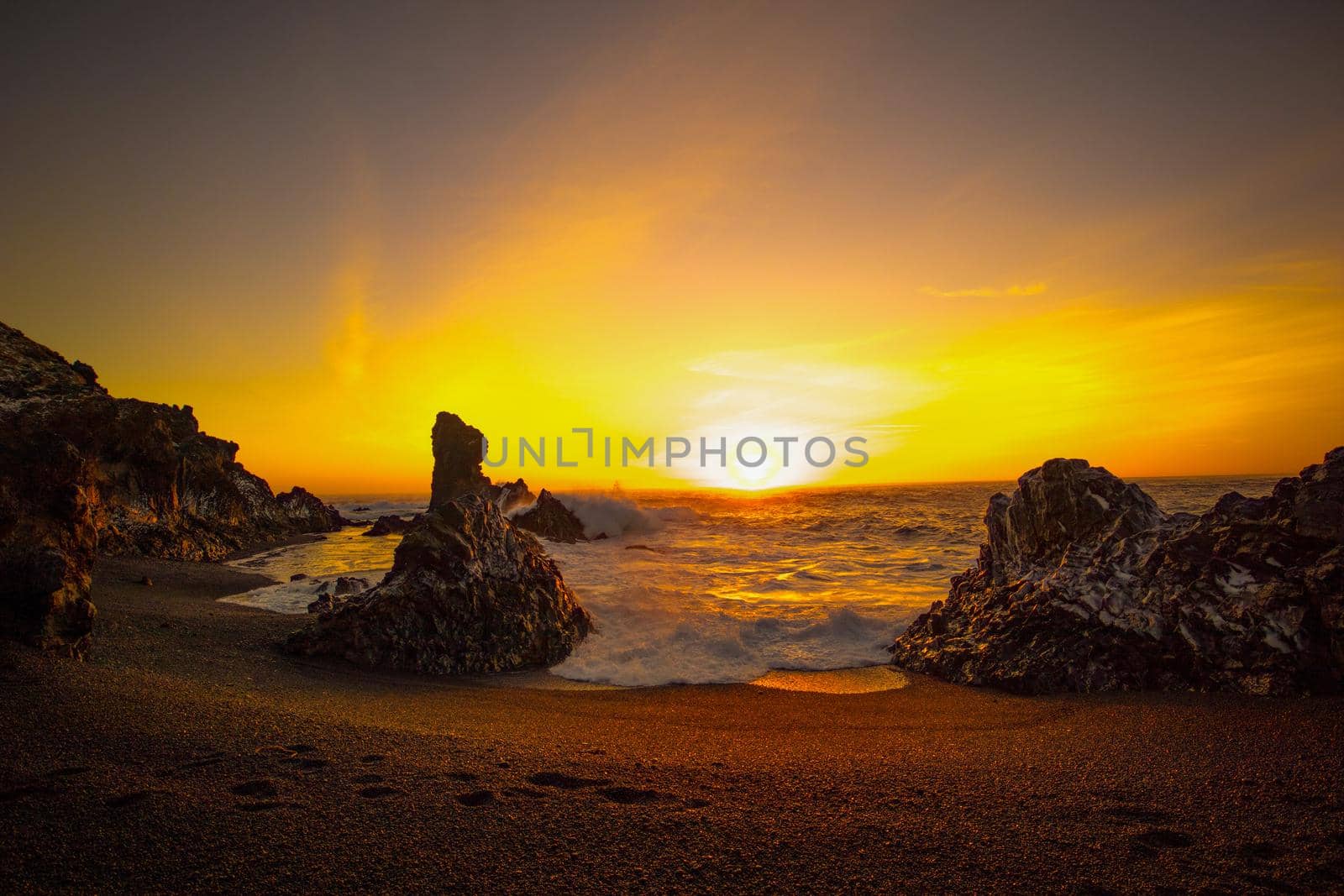 The beach Djupalonssandur, Snaefellsnes Peninsula, Iceland, Europe 
 by Weltblick