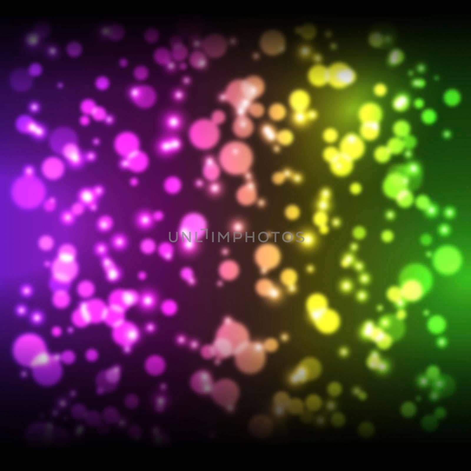 Abstract background with blurred lights