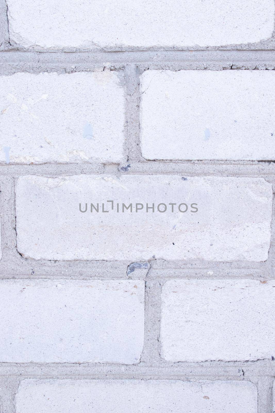 Old white brick wall. Close-up. Horizontal view. abstract Background. Texture. brick wall structure. Template design for web banners by oliavesna