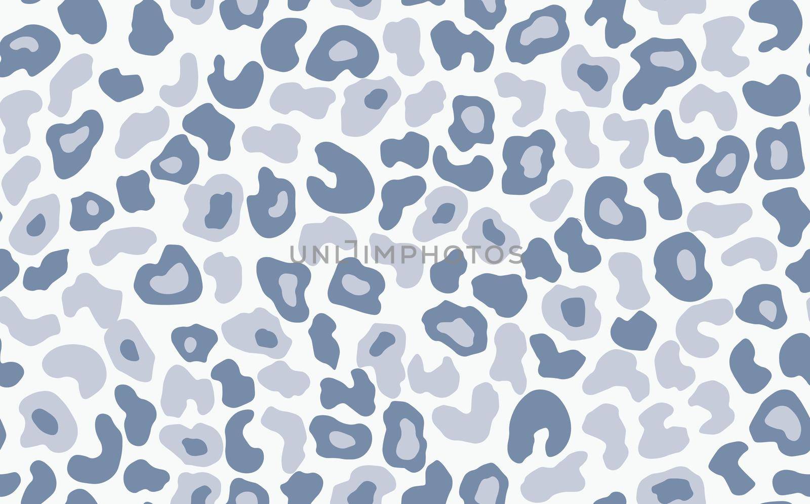 Abstract modern leopard seamless pattern. Animals trendy background. Grey decorative vector stock illustration for print, card, postcard, fabric, textile. Modern ornament of stylized skin.