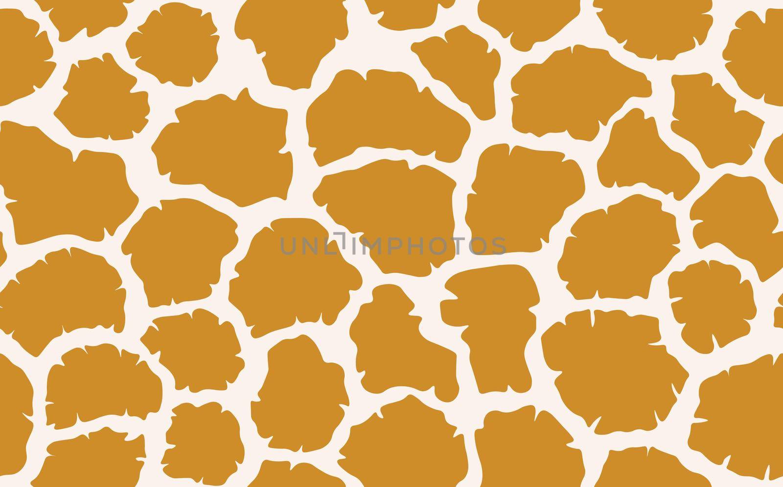 Abstract modern giraffe seamless pattern. Animals trendy background. Colorful decorative vector stock illustration for print, card, postcard, fabric, textile. Modern ornament of stylized skin.