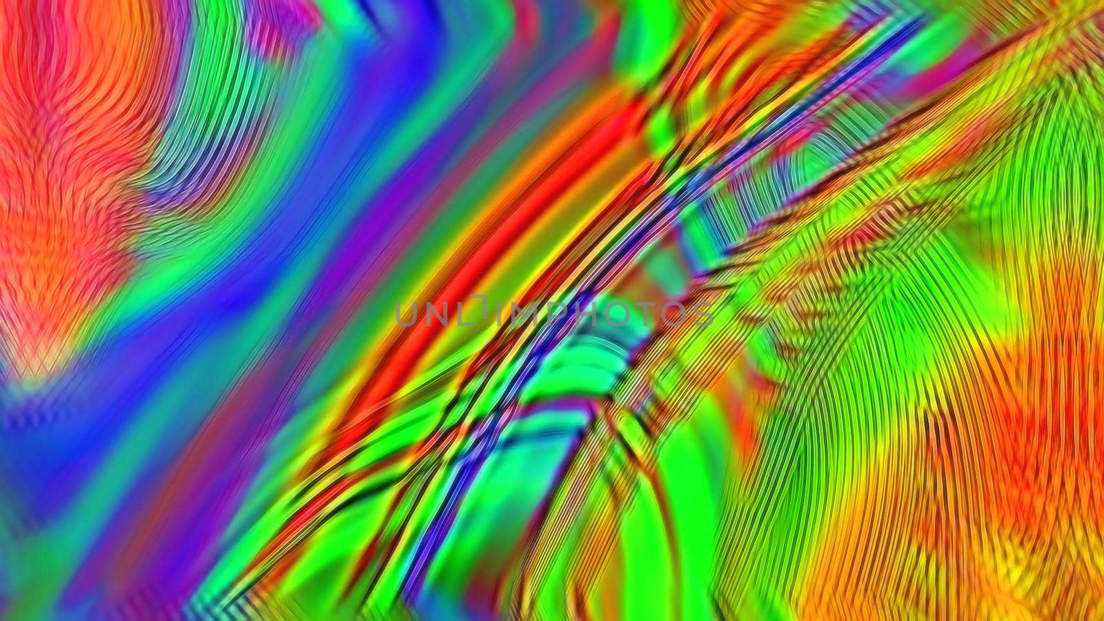 Abstract fractal multicolored textured neon background