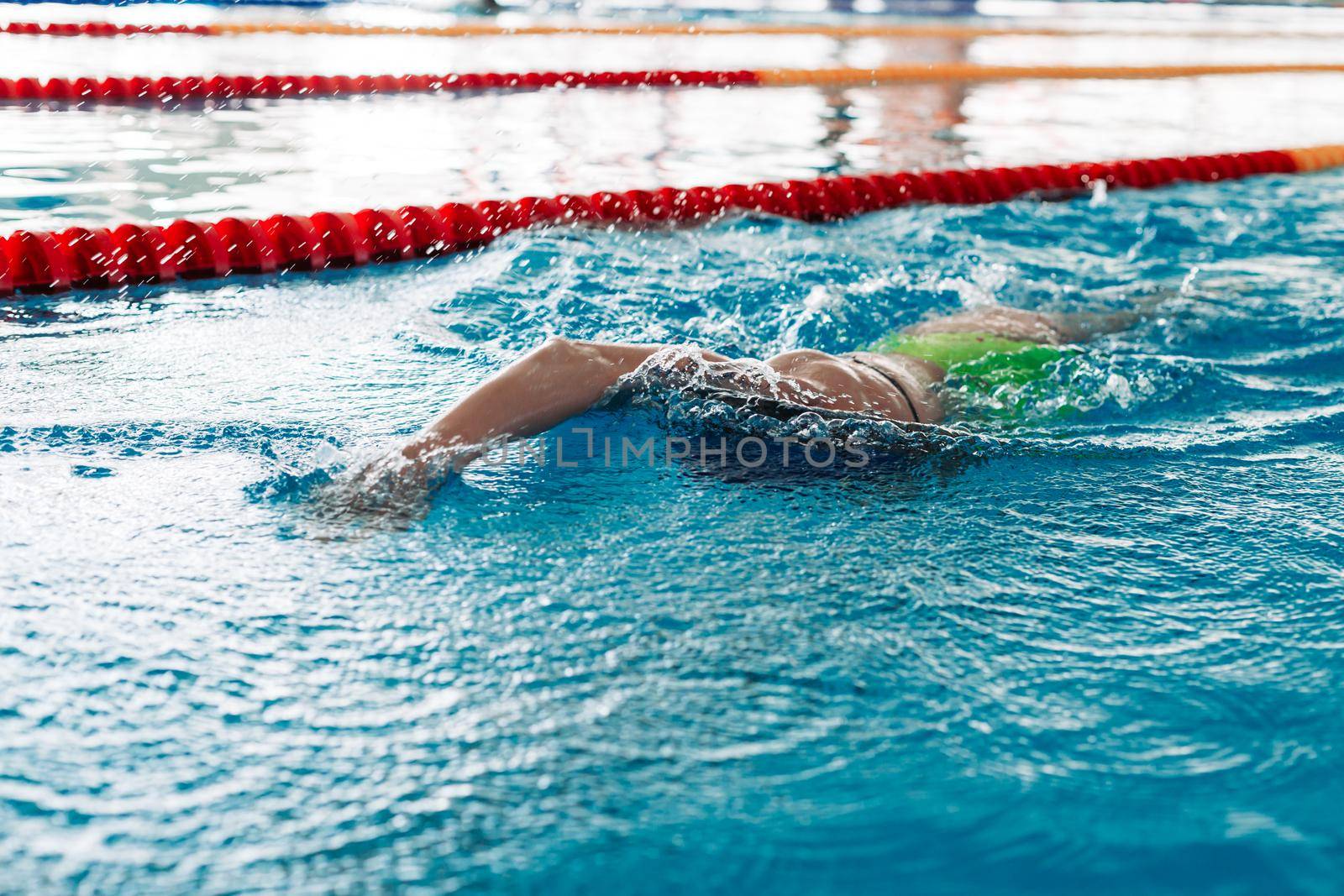 swimming competitions in the swimming pool by Edophoto