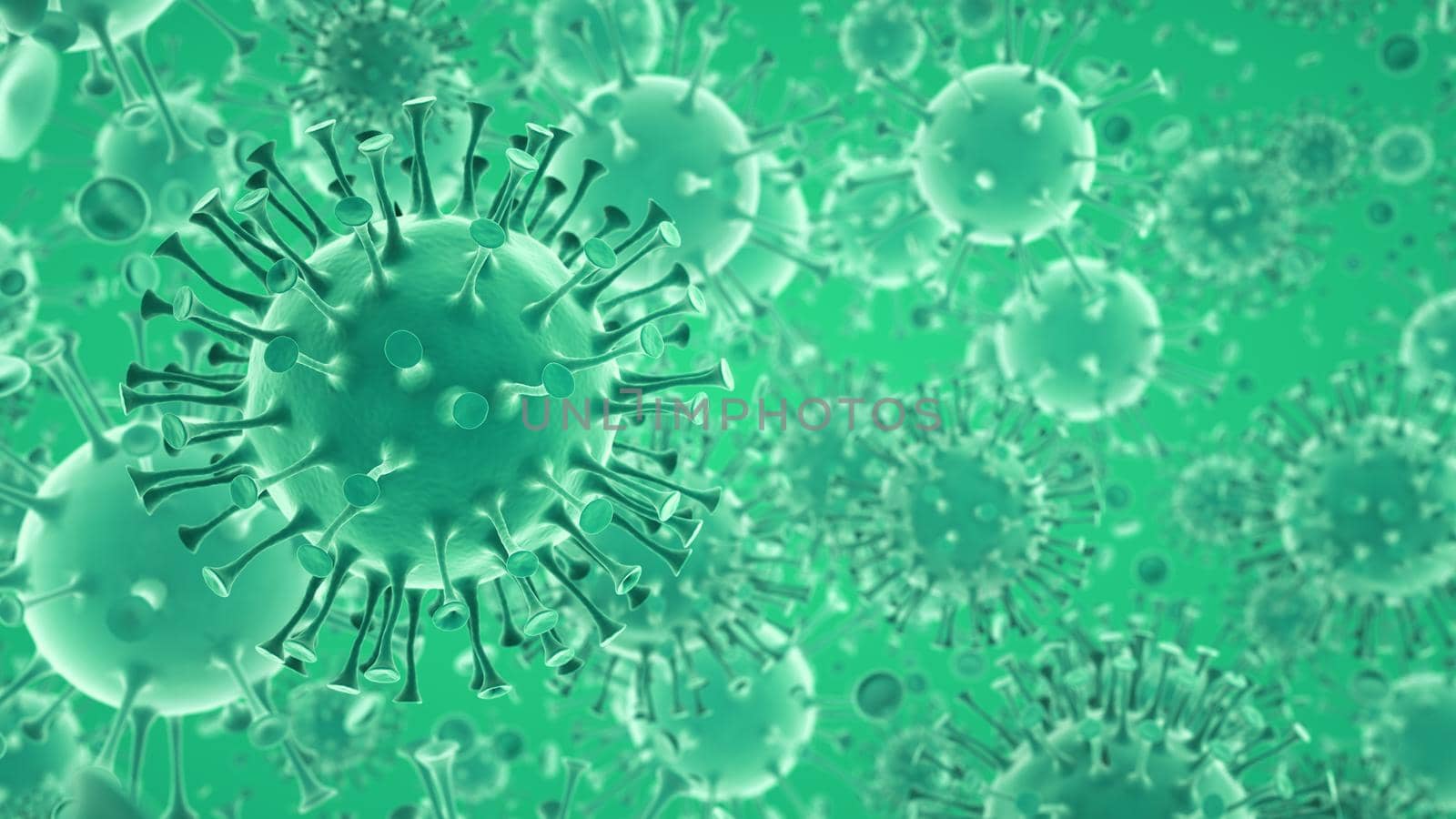 Covid-19 Coronavirus or 2019-nCoV cells and epidemic by Arsgera