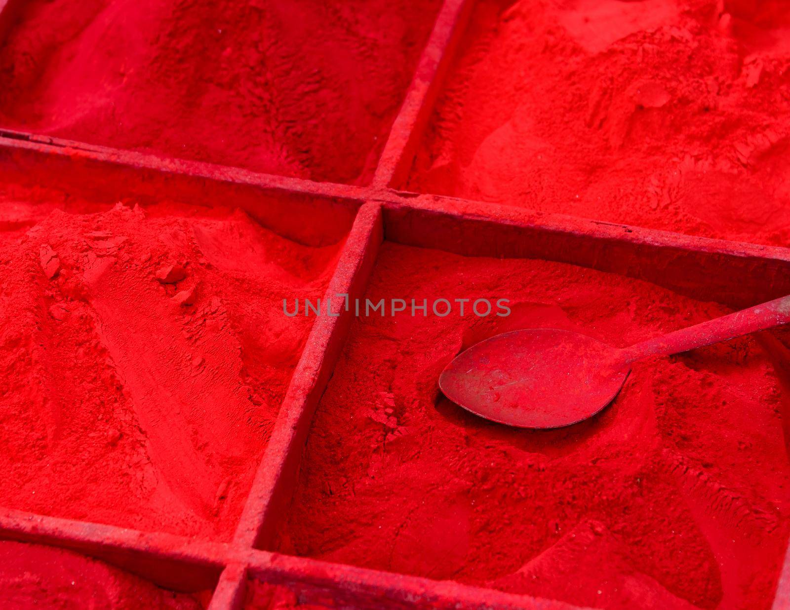 Red powder for sale in Kathmandu, Nepal