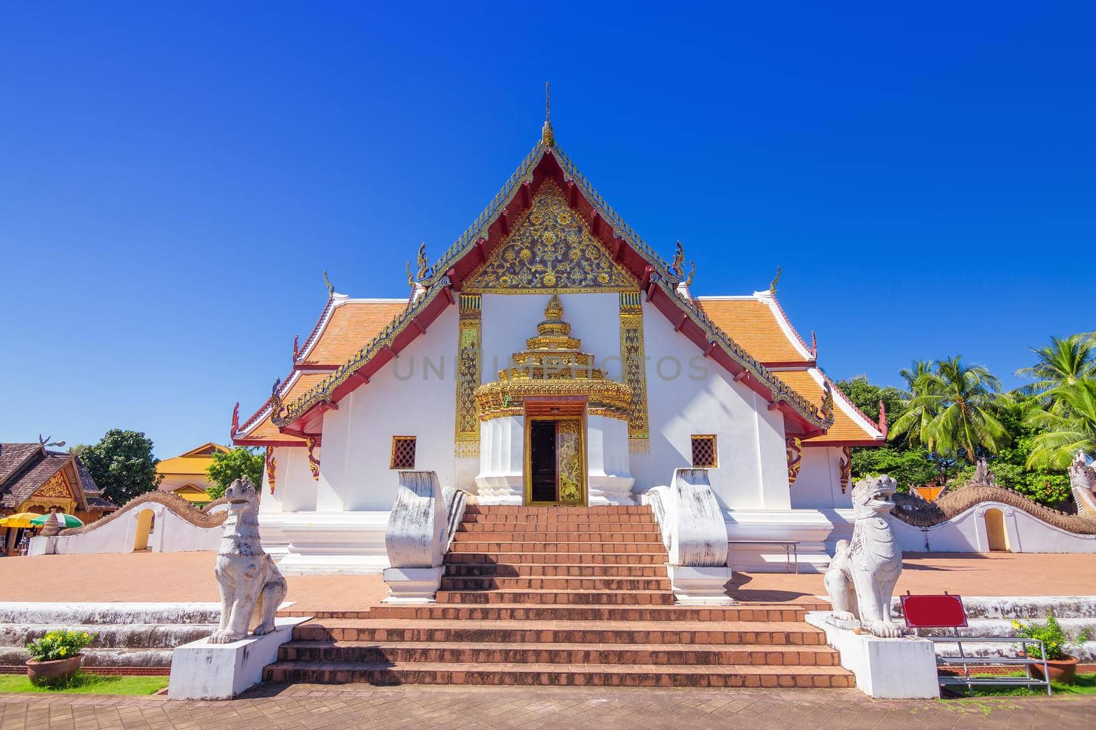 Thailand Temple in Nan Province