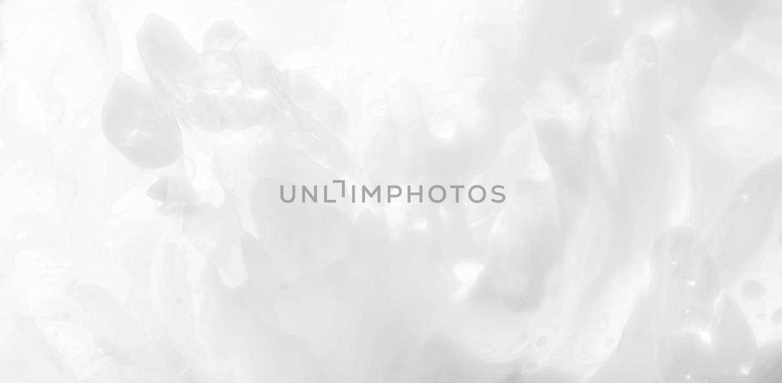 Soft focus image of blooming white peonies. Abstract floral background in light tonality