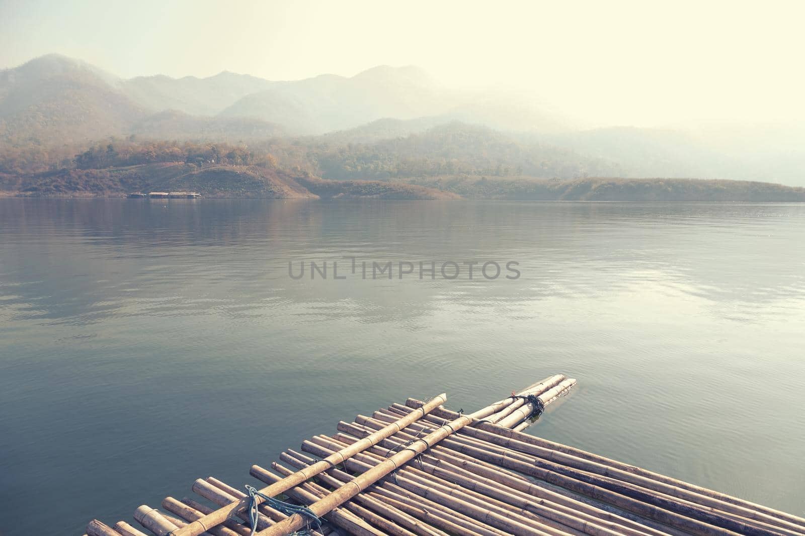 Mae Ping National Park in Li district, Lamphun. Thailand. Kaeng Kor is big lake which surrounded by mountains