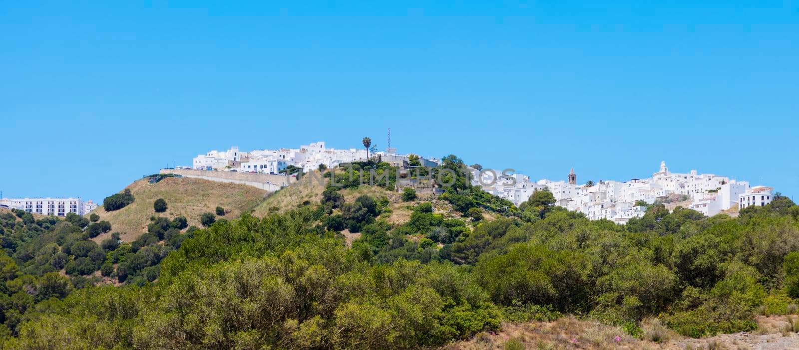 Panorama of Vejer de la Frontera by benkrut