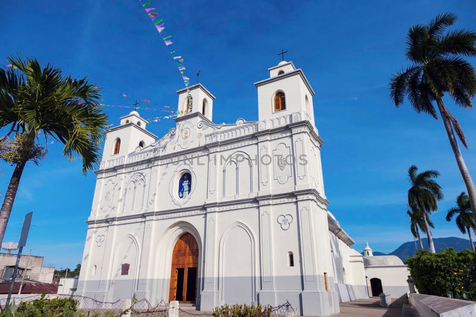 Our Lady of the Assumption Church in Ahuachapan. Ahuachapan, Ahuachapan, El Salvador.